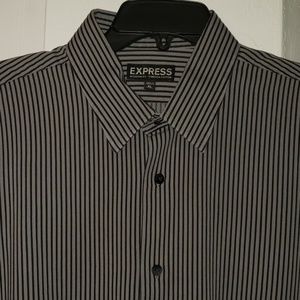 Express Modern Fit Stretch cotton shirt